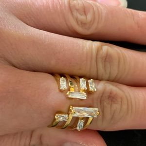 Rhinestone Cocktail Ring